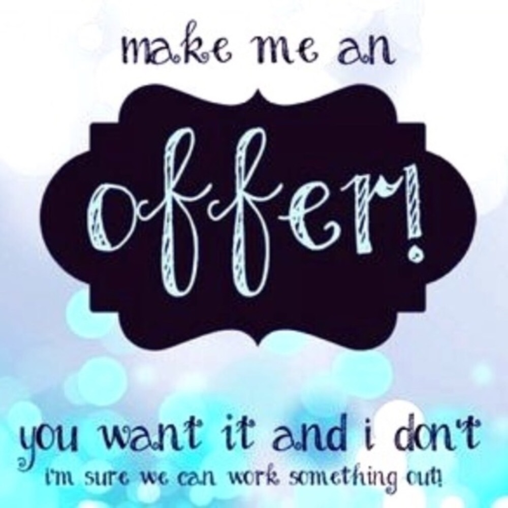 Make me an offer!
